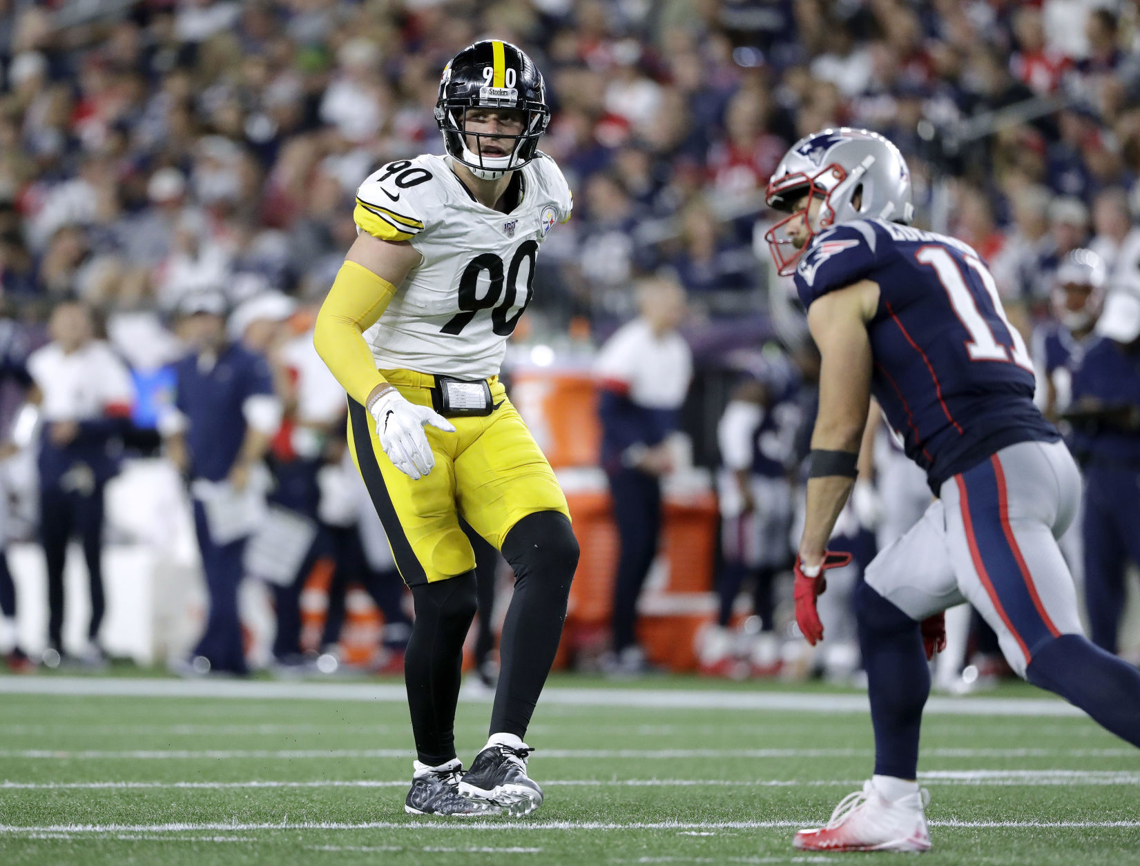 T.J. Watt - Steelers Patriots